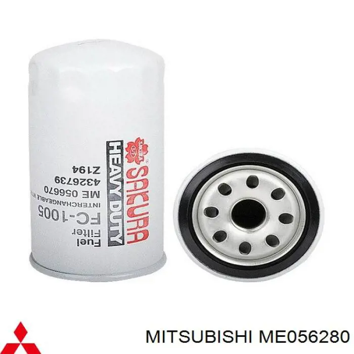 ME056280 Mitsubishi filtro de combustible