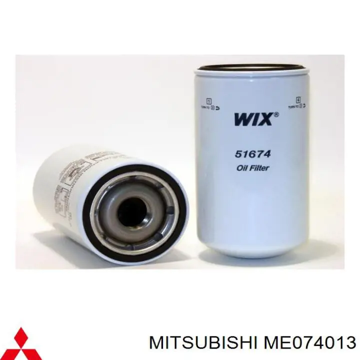 Comprar ME074013 Mitsubishi Filtros de aceite