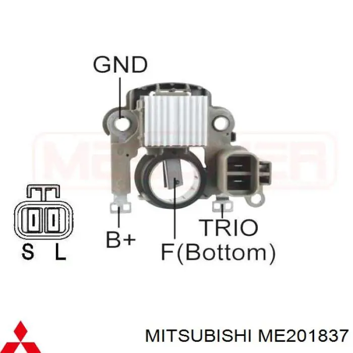 ME201837 Mitsubishi alternador