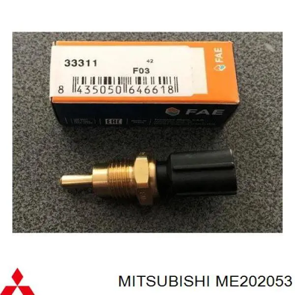 Sensor de temperatura del refrigerante para Mitsubishi L 200 (K60, K70)
