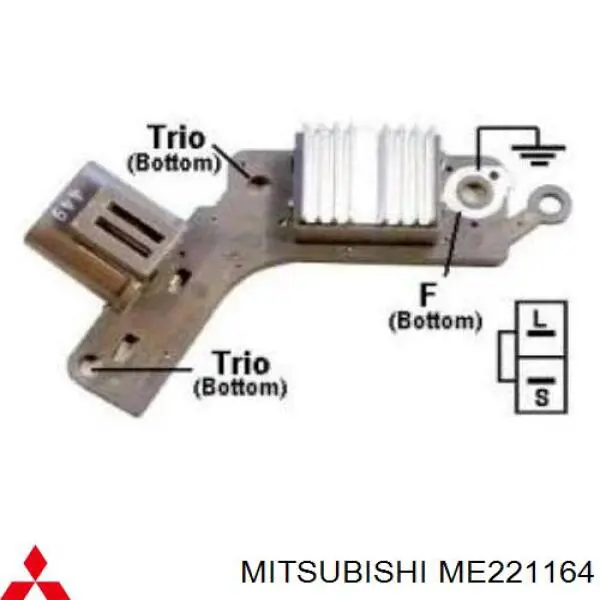 ME221164 Mitsubishi alternador