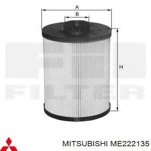 Filtro combustible Mitsubishi ME222135 precio, desde 10,79 EUR