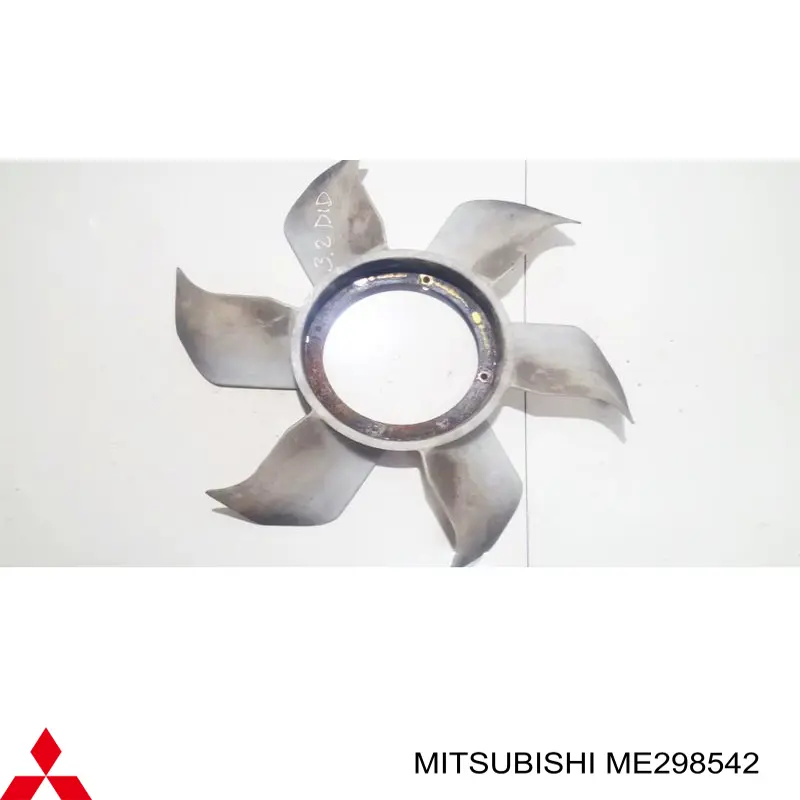 Rodete ventilador, refrigeración de motor para Mitsubishi Pajero 