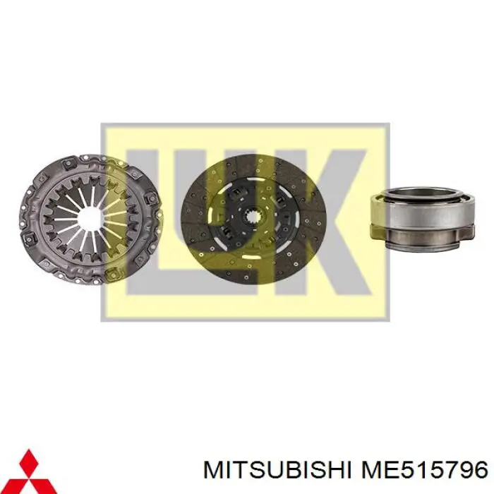 ME515796 Mitsubishi disco de embrague