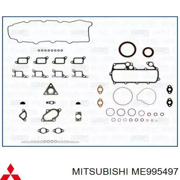 ME996723 Mitsubishi juego de juntas de motor, completo, superior