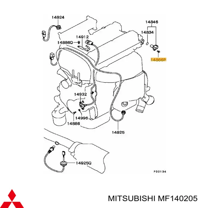 MF140205 Mitsubishi 