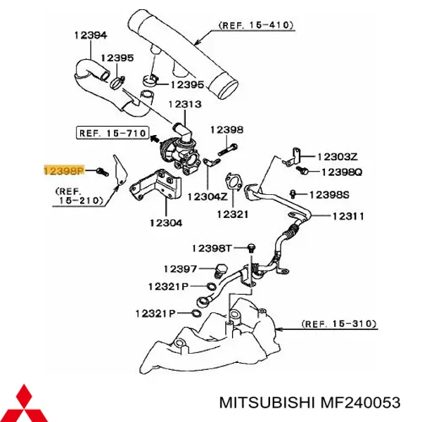  Mitsubishi MF240053 precio, desde  EUR