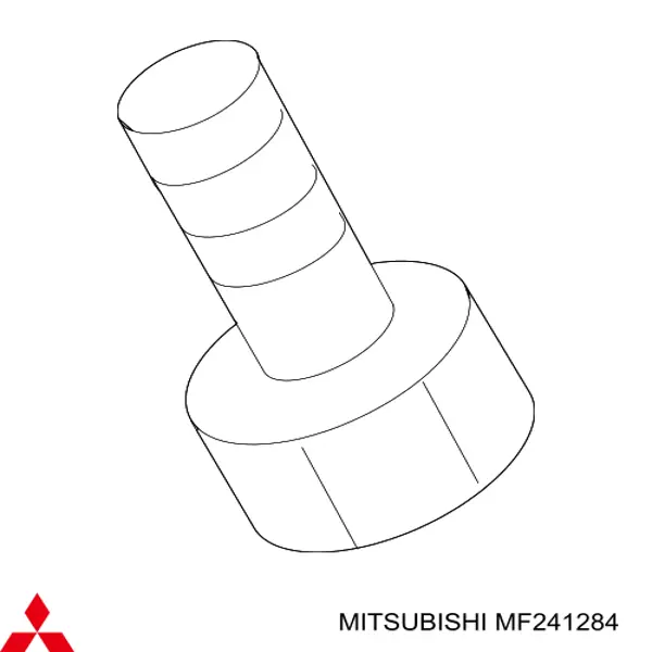 MF241284 Mitsubishi tornillo (tuerca de sujeción)