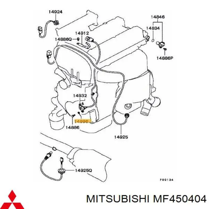 MF450404 Mitsubishi