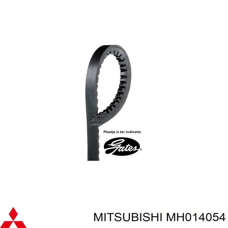 MH014054 Mitsubishi correa trapezoidal