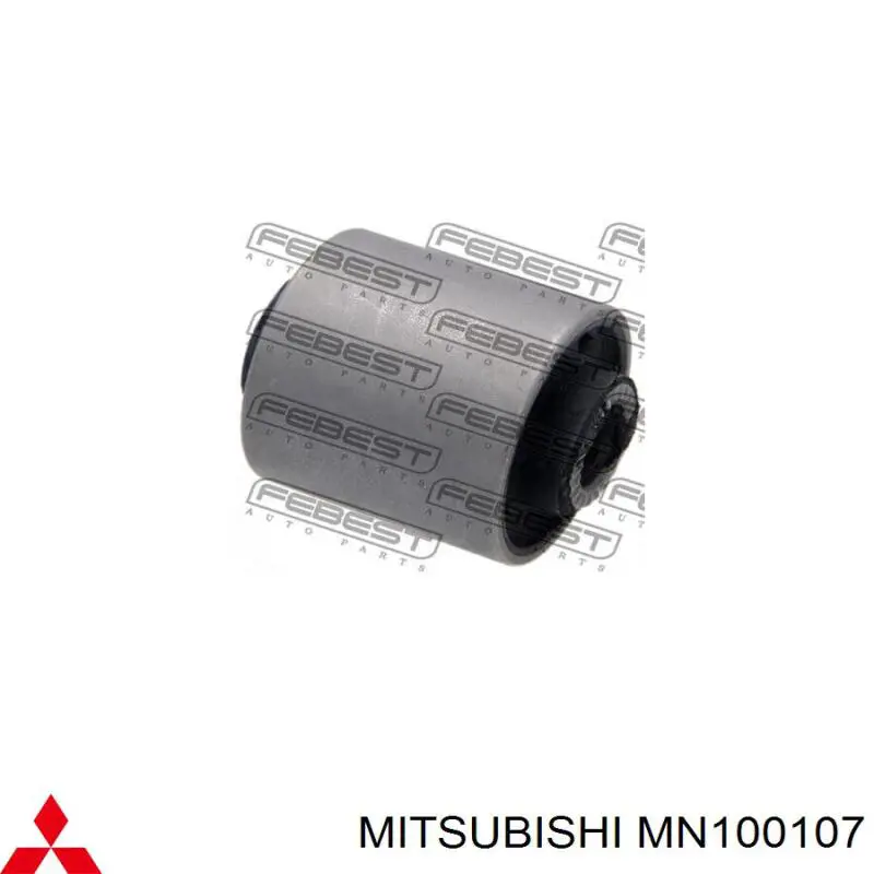 MN100107 Mitsubishi brazo suspension inferior trasero izquierdo/derecho