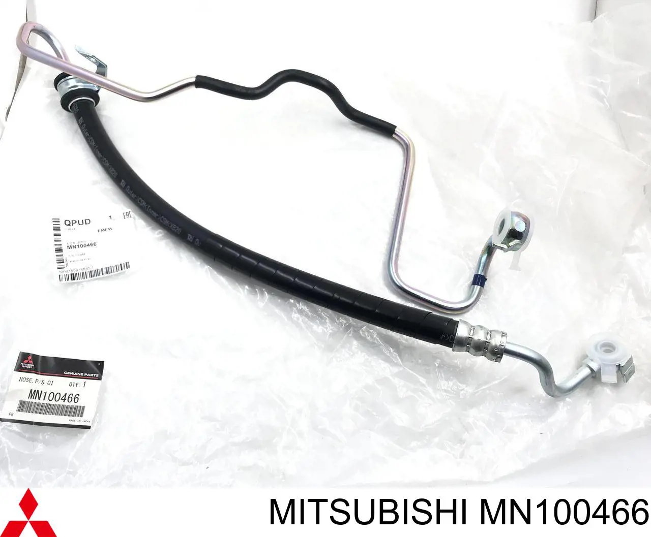 MN100466 Mitsubishi manguera de alta presion de direccion, hidráulica