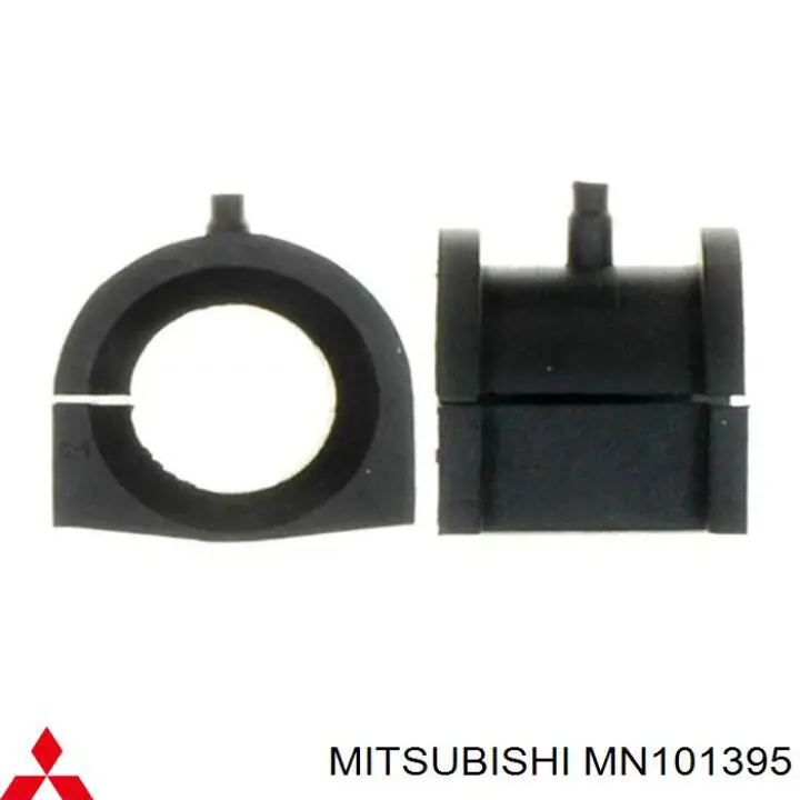 Soporte, estabilizador eje trasero Mitsubishi MN101395