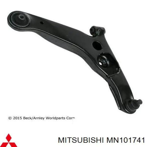 Brazo inferior izquierdo de la suspensión delantera Mitsubishi MN101741 precio, desde 55,80 EUR
