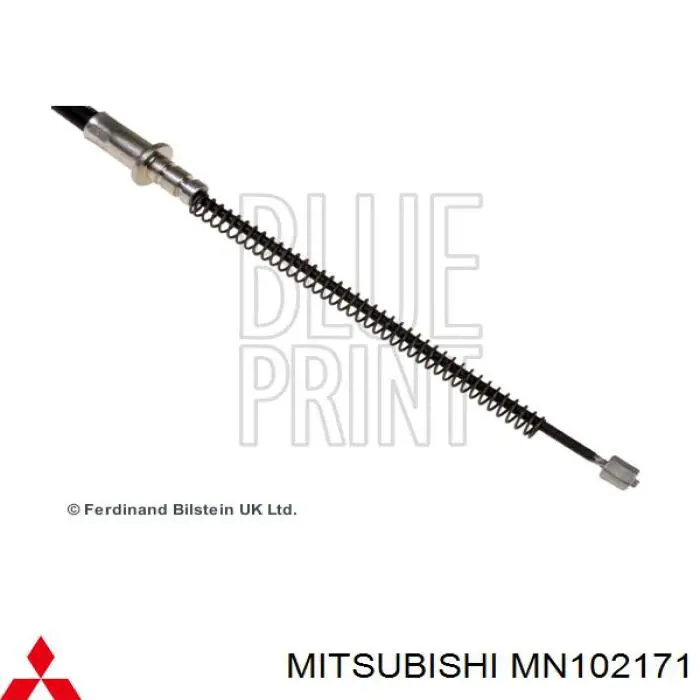 Cable de freno de mano trasero izquierdo Mitsubishi MN102171 precio, desde 20,28 EUR