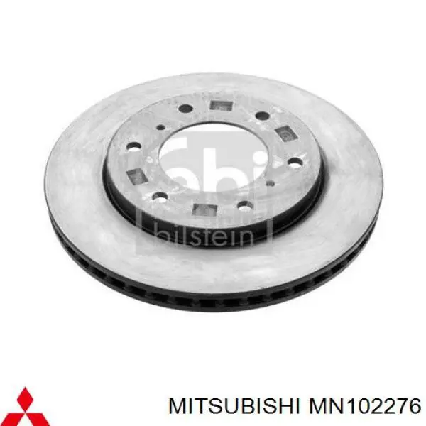 Comprar MN102276 Mitsubishi Freno de disco delantero