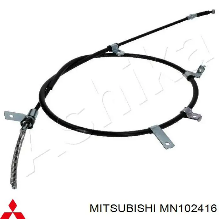 Comprar MN102416 Mitsubishi Cable de freno de mano trasero izquierdo