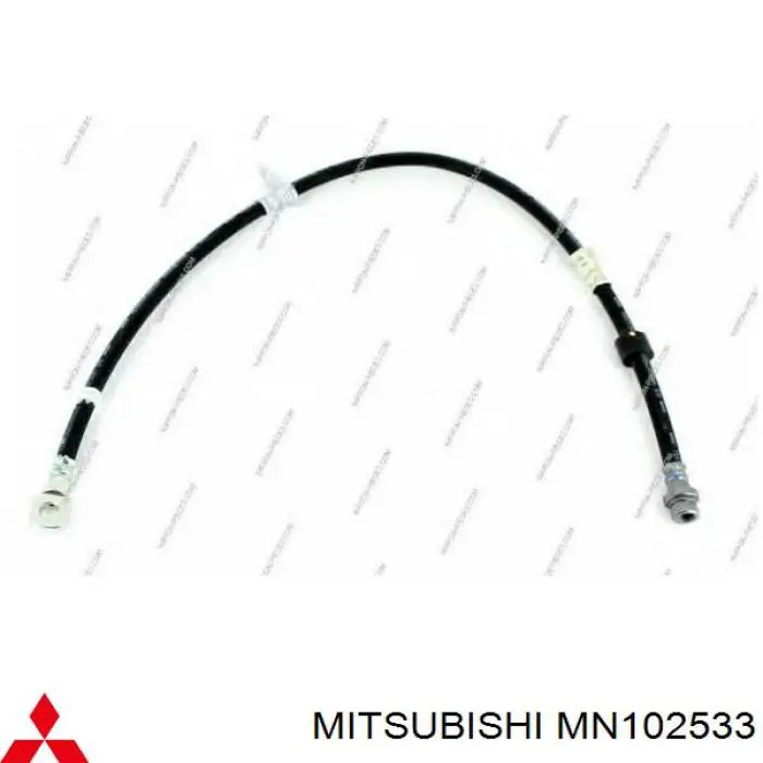 Manguera de freno delantera izquierda Mitsubishi MN102533 precio, desde 20,94 EUR