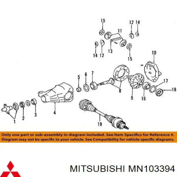 MN103394 Mitsubishi