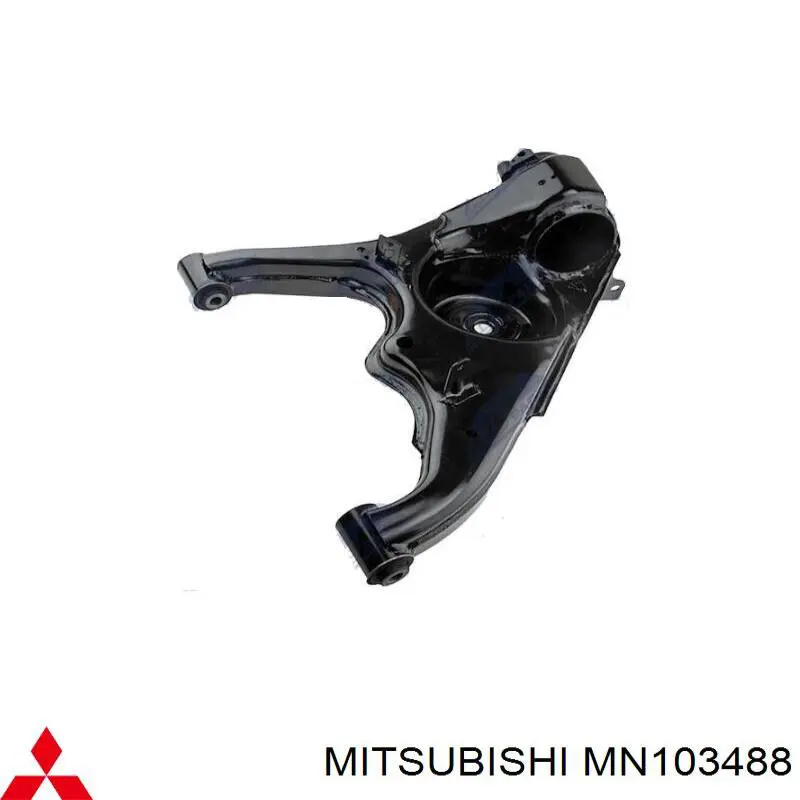 MN103488 Mitsubishi brazo suspension (control trasero inferior derecho)