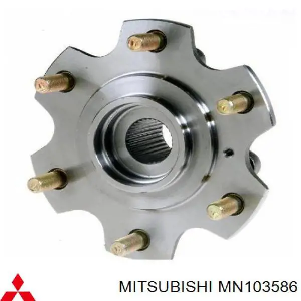 MN103586 Mitsubishi cubo de rueda delantero