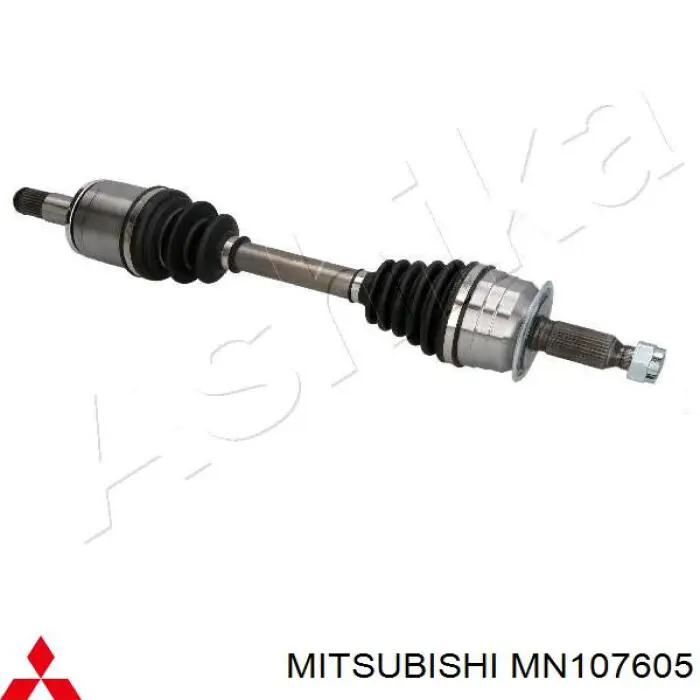 Semieje delantero izquierdo Mitsubishi MN107605 precio, desde 108,86 EUR