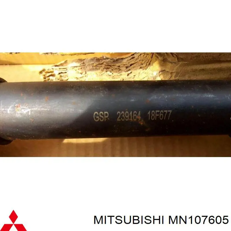 Comprar MN107605 Mitsubishi Semieje delantero izquierdo