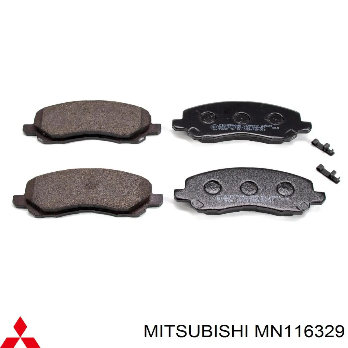 Frenos delanteros Mitsubishi MN116329 precio, desde 36,62 EUR