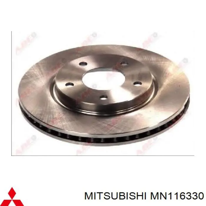 MN116330 Mitsubishi freno de disco delantero