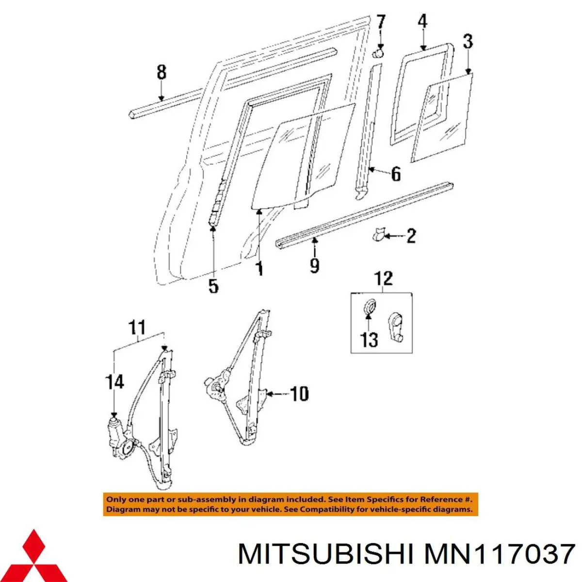  Mitsubishi MN117037 precio, desde 93,15 EUR