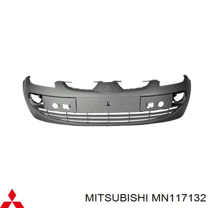 MN117131 Mitsubishi Paragolpes delantero