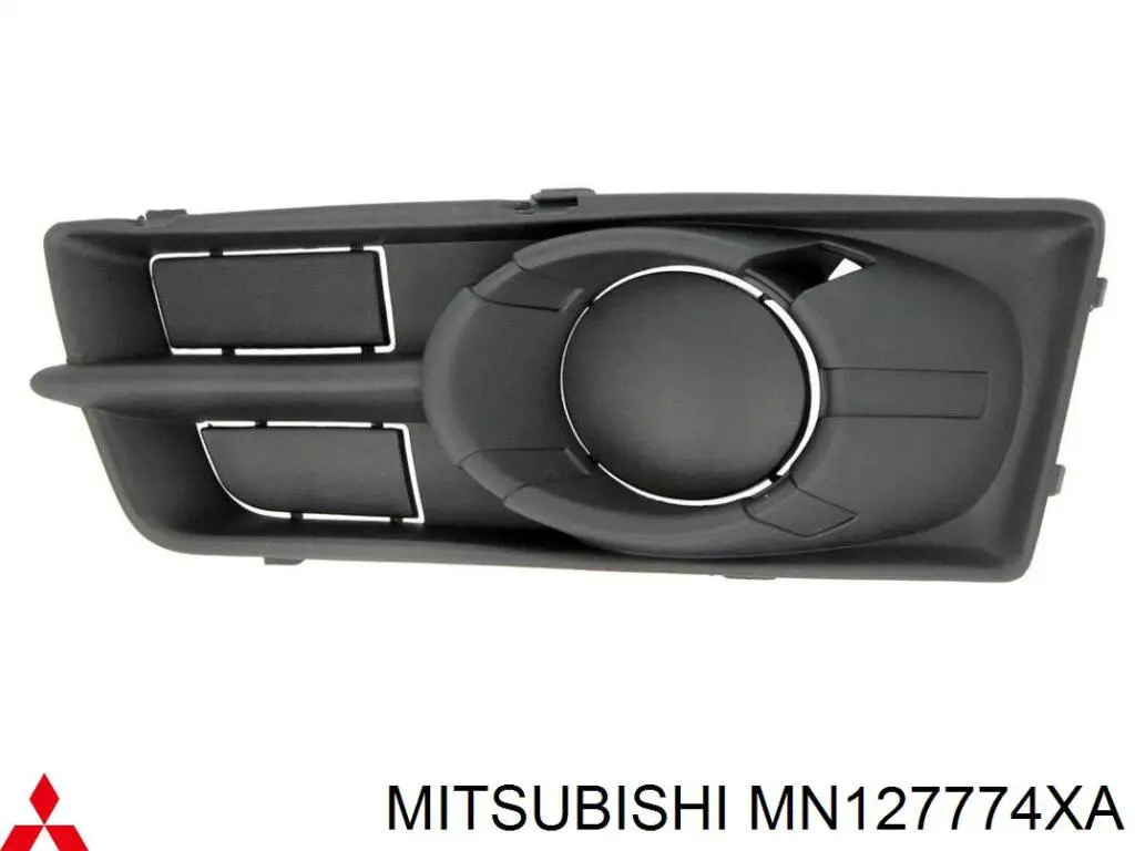 MN127774XA Mitsubishi panal de radiador derecha
