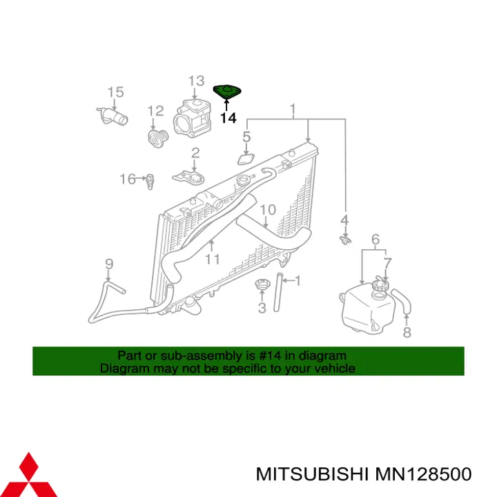 MN128500 Mitsubishi