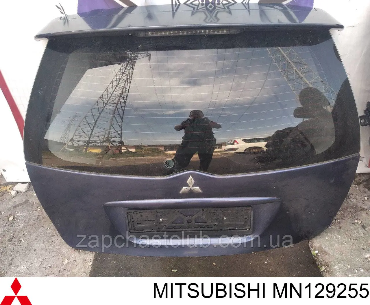Comprar MN129255 Mitsubishi Cristal de el maletero, 3/5 puertas traseras (trastes)