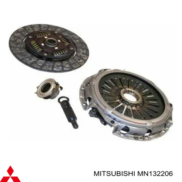MN132206 Mitsubishi disco de embrague