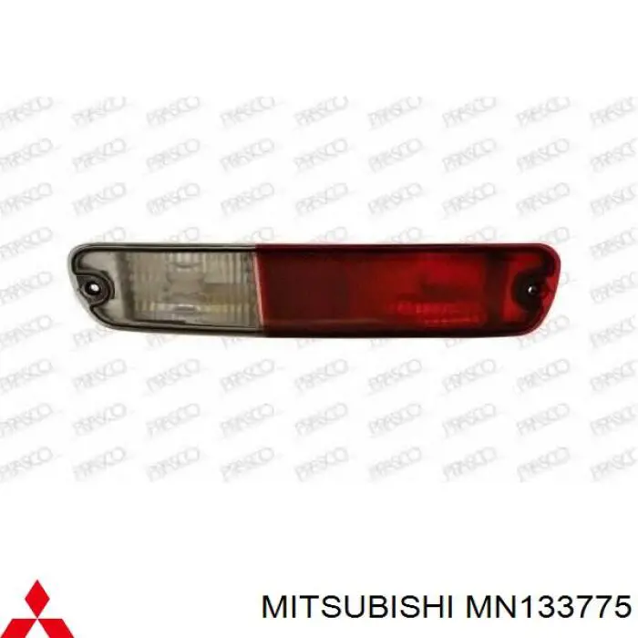 Comprar MN133775 Mitsubishi Piloto trasero izquierdo de parachoques
