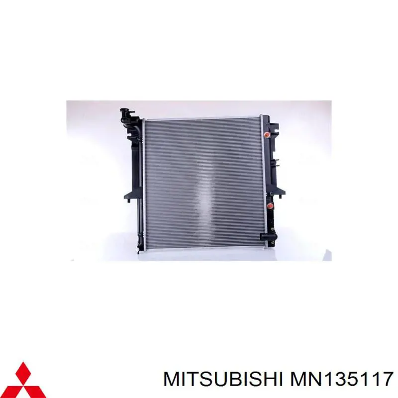 Comprar MN135117 Mitsubishi Radiador de auto