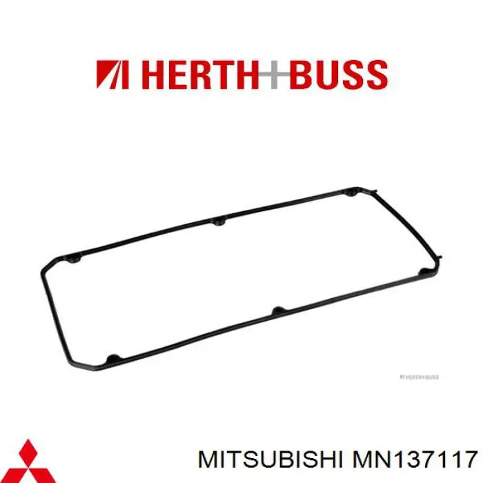 MN137117 Mitsubishi junta de la tapa de válvulas del motor