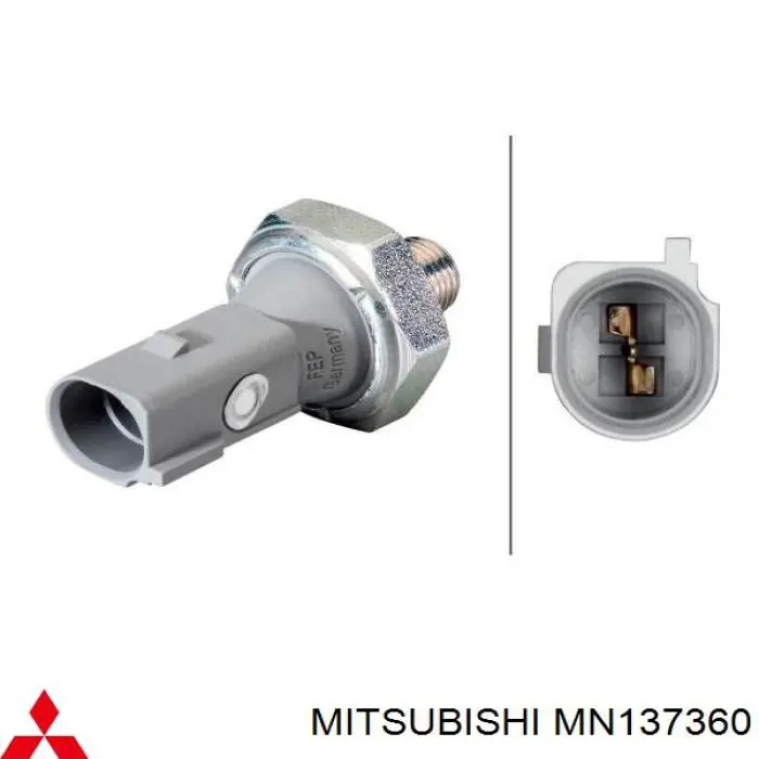 MN137360 Mitsubishi sensor de presión de aceite