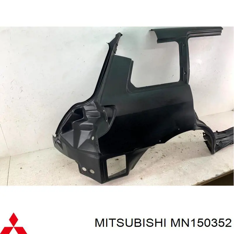 Guardabarros trasero derecho para Mitsubishi Outlander (CU)