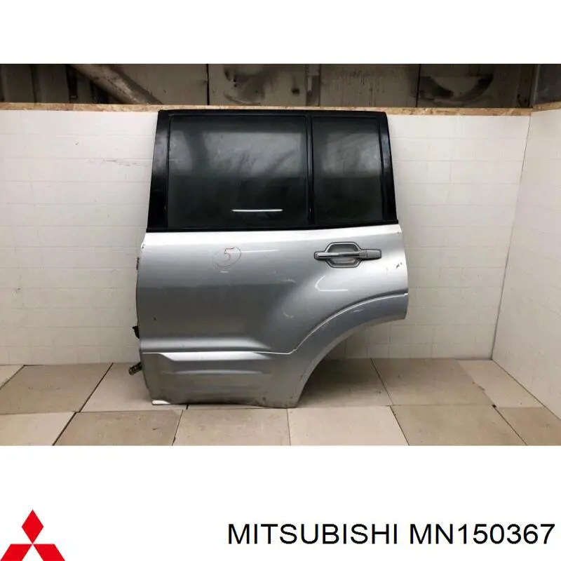 Puerta trasera izquierda para Mitsubishi Pajero 