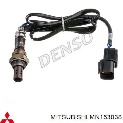 Comprar MN153038 Mitsubishi Sonda lambda, sensor de oxígeno después del catalizador izquierdo