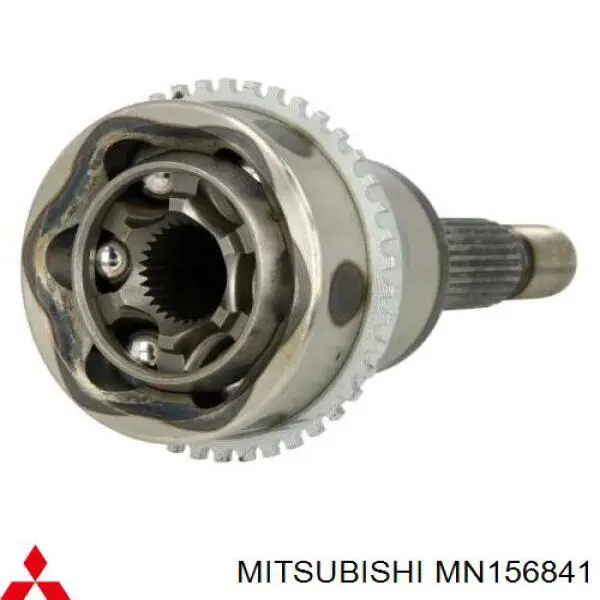MN156841 Mitsubishi árbol de transmisión trasero izquierdo