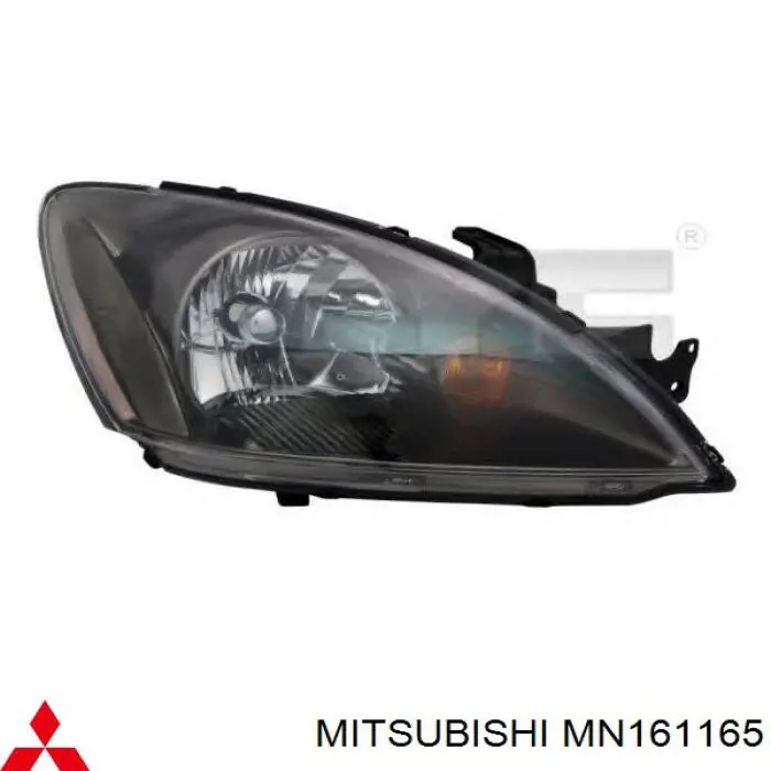 Faro izquierdo MN161165 Mitsubishi
