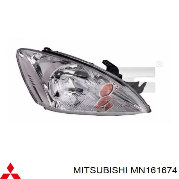 Faro derecho Mitsubishi MN161674 precio, desde 106,87 EUR