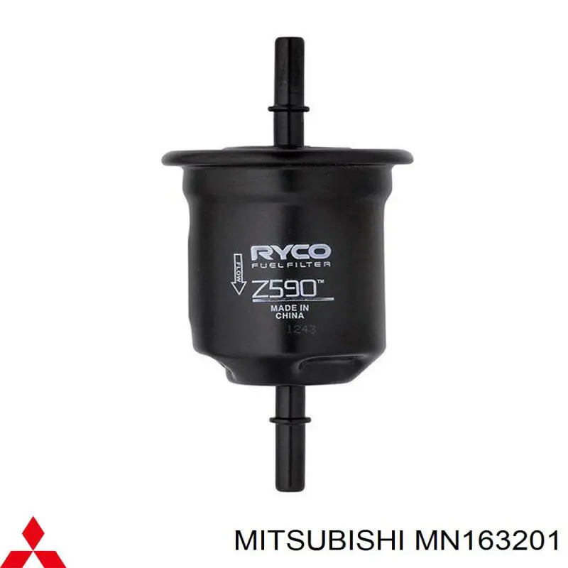 Filtro de combustible MN163201 Mitsubishi