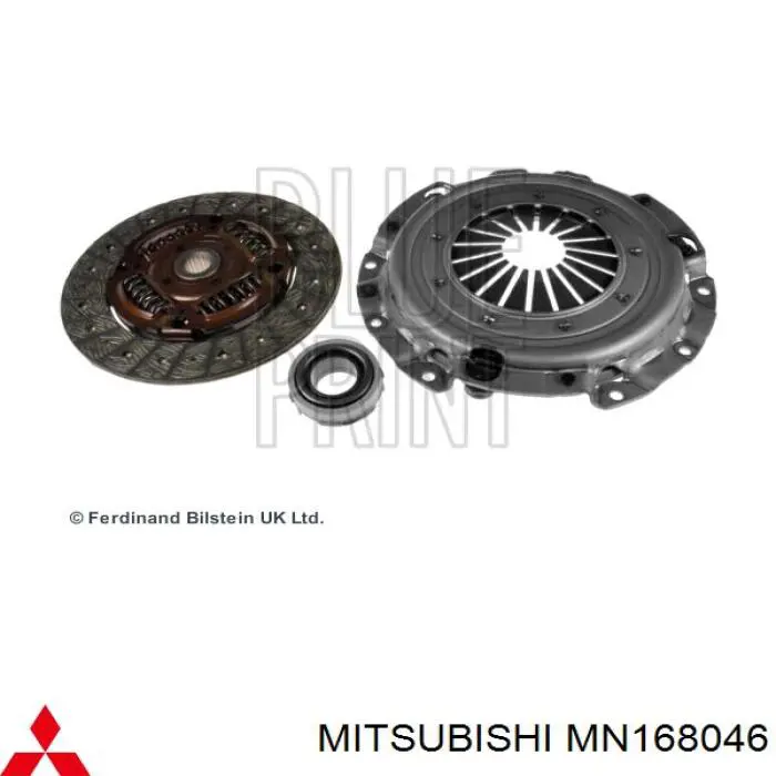 MN168046 Mitsubishi disco de embrague