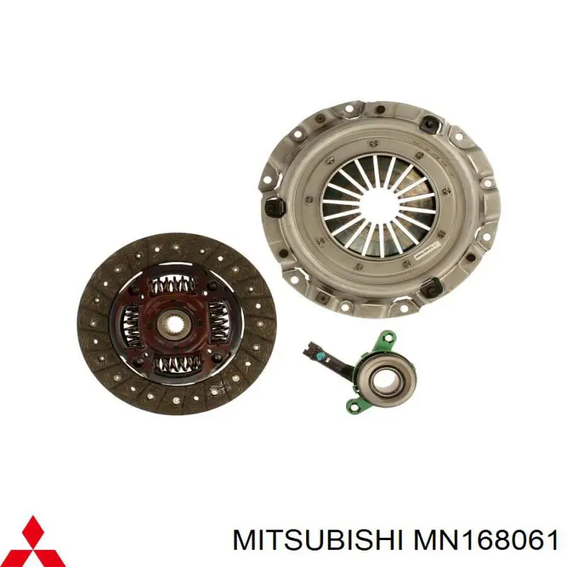 MN168061 Mitsubishi disco de embrague
