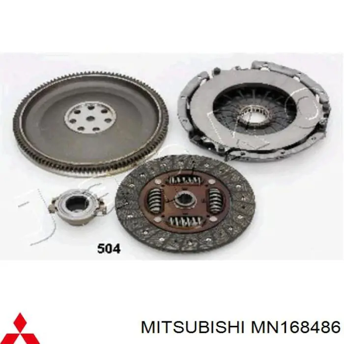 MN168486 Mitsubishi plato de presión del embrague