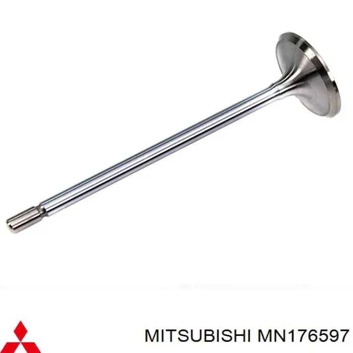 MN176597 Mitsubishi válvula de admisión